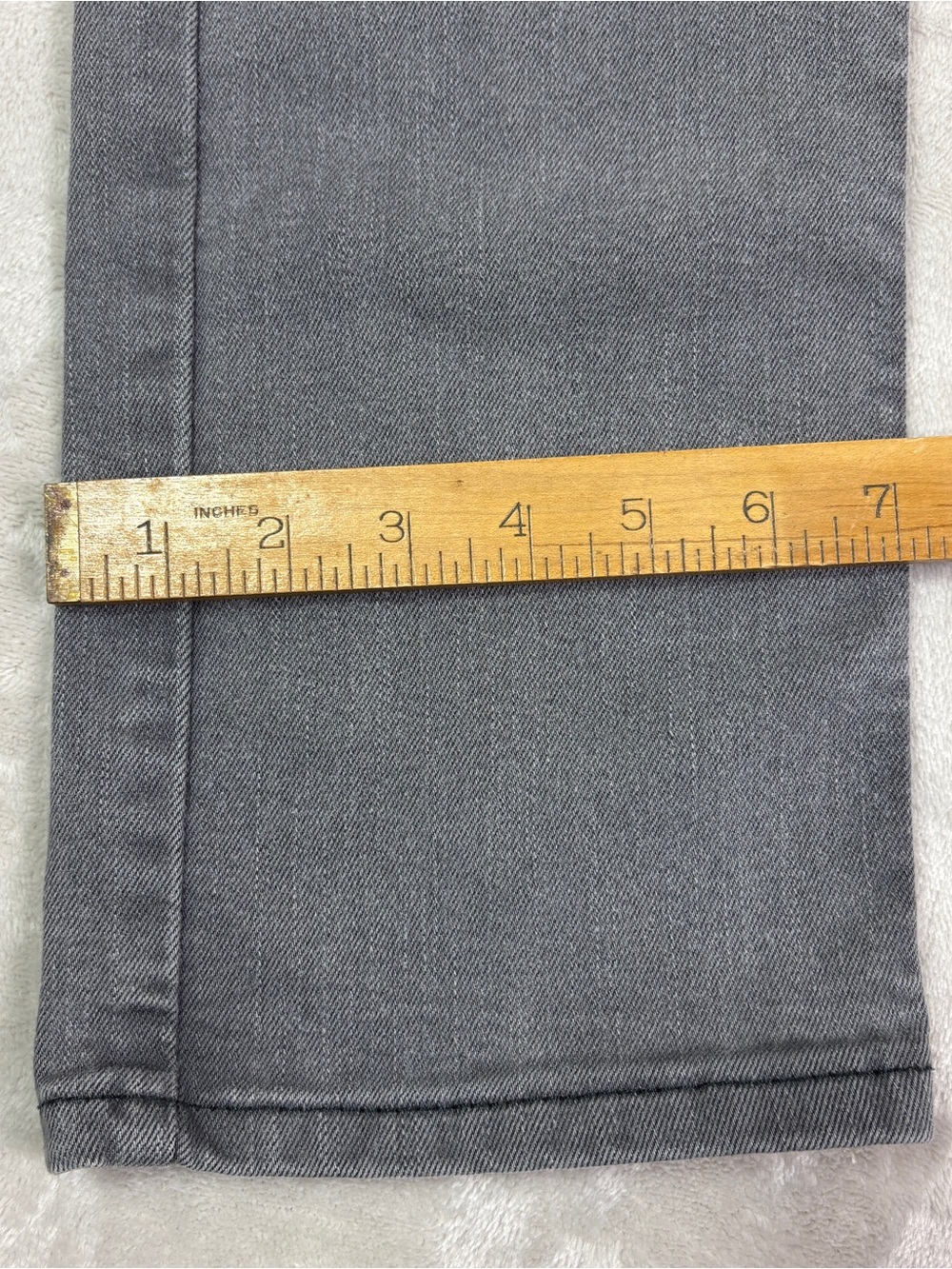 Levi’s 511 Slim Fit Jeans Mens Actual Sz 32x29 Grey Denim 04511-2272 - Picture 14 of 14